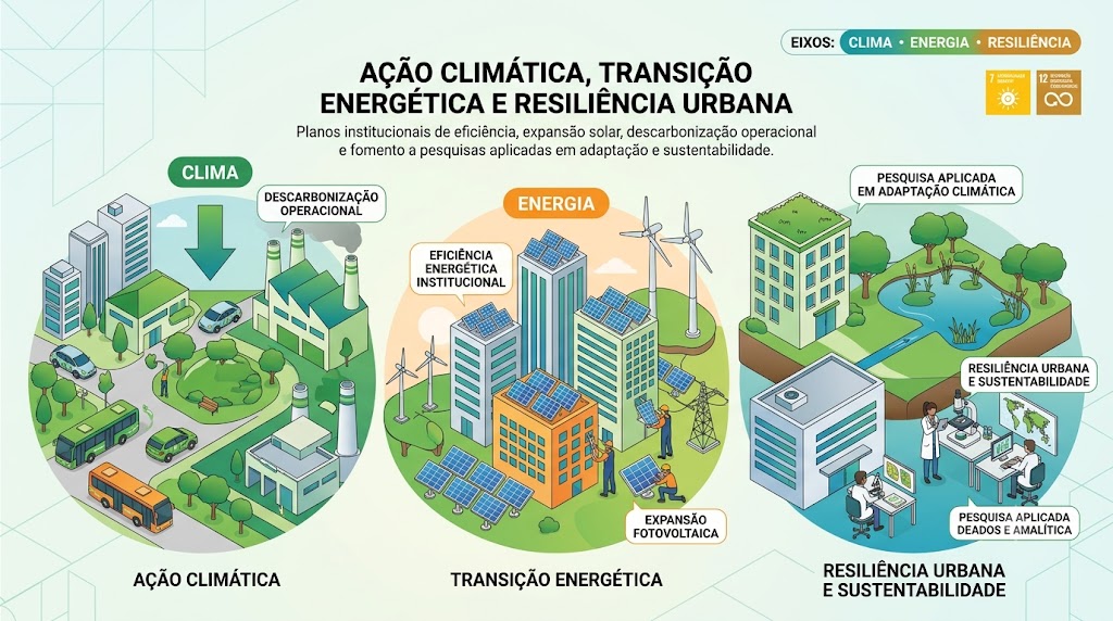 Ação Climática, Transição Energética e Resiliência Urbana