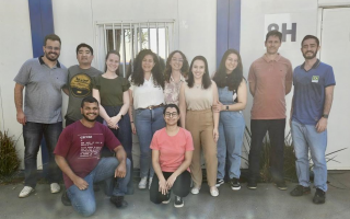 Visita técnica de discentes e docentes da UFV e UNESP à REBIR-UFU e ao LABME